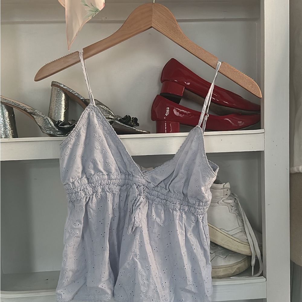 blue brandy melville top